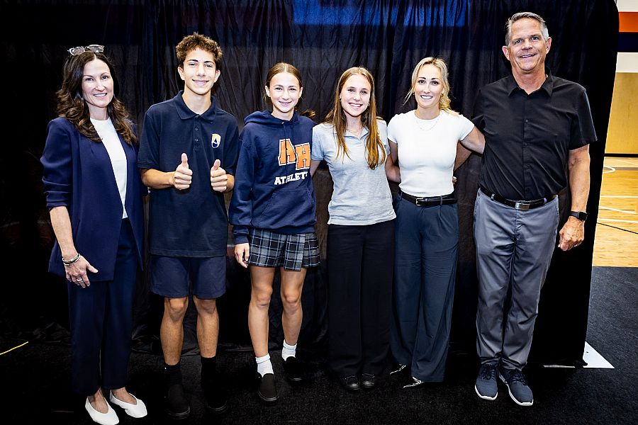 The NHL’s First Female Coach, Jessica Campbell,  Inspires Aberdeen Hall Community